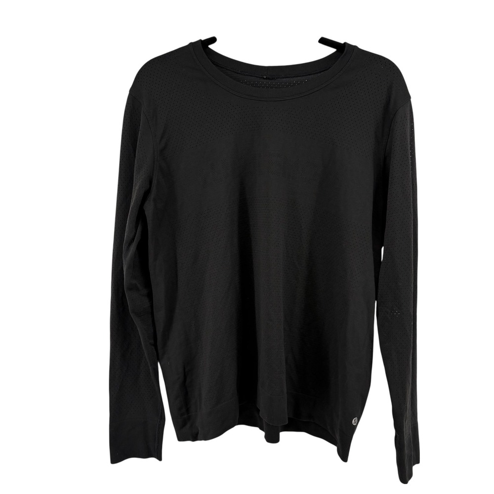 Lululemon Breeze‎ By Mesh Top Black 12